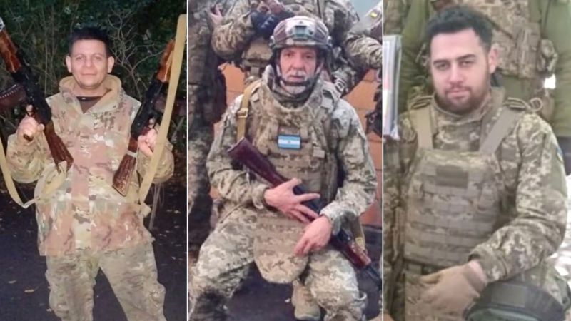 Rusia mató a tres soldados argentinos que combatían para Ucrania